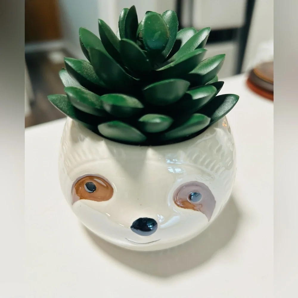 Sloth Faux Succulent Plant